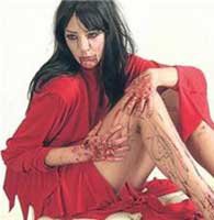 Dj Berna Öztürk... VAMPİRELLA OLDU!