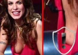 Elisabetta Canalis... CANLI YAYINDA FRİKİK !