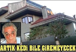 Faruk Tınaz... EVİNİ KALE GİBİ YAPTIRDI...