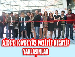 AİDS'LE MÜCADELE İÇİN FOTOĞRAF SERGİSİ AÇILDI