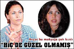 Hülya Avşar... ZEHRA'NIN MAKYAJ YAPMASINA KIZMIŞ!