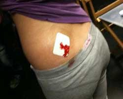 SAHNEDE GÖRÜNMEZ KAZA!