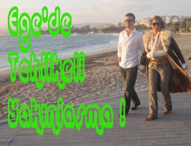 Angela Dimitriou- Tolga Futacı? EGEDE "İT DALAŞI" DEĞİL, "AŞK DÜETİ"!...