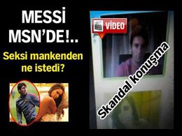 Messi seksi mankene nasıl sarkmış... MEĞER SANAL ZAMPARAYMIŞ !