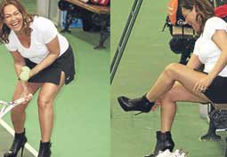 Hülya Avşar... İŞTE GERÇEK BACAKLARI!