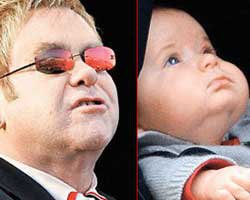 Elton John... OĞLU ZACHARY HIK DEMİŞ BURNUNDAN DÜŞMÜŞ!