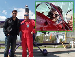 Tolgahan Sayışman? AKROBASİ PİLOTLUĞUNA MERAK SALDI?