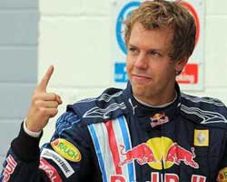 Sebastian Vettel... ŞAMPİYON PİLOT'UN YAŞI TUTMADI, ŞAMPANYA İÇEMEDİ!