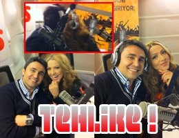 Hadise... CANLI YAYINDA TAM 27 KEZ ÖPÜLDÜ !..