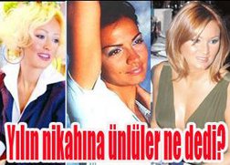 "CANLI"NİKAH KONUSUNDA HER KAFADAN BİR SES ÇIKTI!..