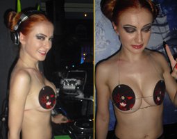 Sivri DJ Asuman Şener... ÜSTSÜZLÜĞE ÇEYREK VAR !..