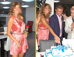 Tuğba Özay... ENİŞTEYE SÜRPRİZ DOĞUM GÜNÜ!..