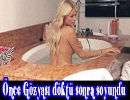 Paris Hilton.. KENDİ ŞOVUNDA ÖNCE AĞLADI SONRA SOYUNDU...