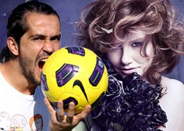 Deniz Seki-Ali Turan... BİR FUTBOLCU-SANATÇI AŞKI DAHA !..