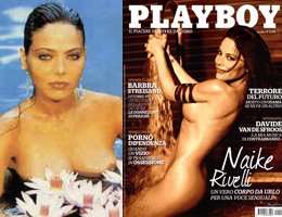 Naike Rivelli Muti...ORNELLA'NIN ÇIPLAK KIZI BU KEZ PLAYBOY'A SOYUNDU
