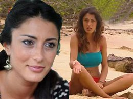 Survivor yarışmacısı Merve Oflaz... "TAKTILAR GÖĞÜSLERİME" !..