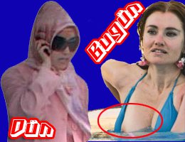 Hilal Cebeci... BİZİM KIZ BİZDEN KAÇAR BAŞINI KAPAR, MEMESİNİ AÇAR...