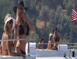 Seda Sayan bikinili yakalandı...TAŞ GİBi !..