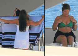 Sibel Can... BİKİNİLİ YAKALANMAKTAN KIZI KURTARDI!