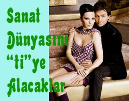 Yeşim Salkım-Armağan Çağlayan... SAHNE İÇİN "İKİLİ"OLDULAR...