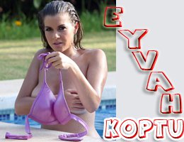 FOTOĞRAF ÇEKİMİNDE BİKİNİSİNİN ASKISI KOPUNCA !..