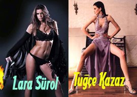 Lara Sürol-Tuğçe Kazaz... VİCTORİA'S SECRET'A DAVET EDİLDİLER...