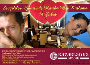 Kazablanka Revan... SEVGİLİLER GÜNÜNDE MUHTEŞEM DÜET