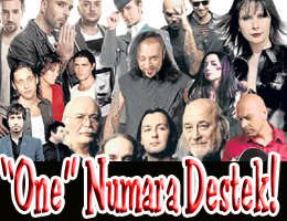 SANAT DÜNYASINDA "ONE" SEFERBERLİĞİ !..