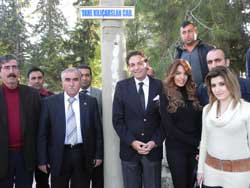 Vahe Kılıçaslan... ADI SAMSAT'TA BİR CADDEYE VERİLDİ!