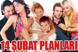 ÜNLÜ ÇİFTLERİN 14 ŞUBAT PLANLARI