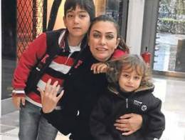 Leyla Bilginel... DİZİ HEYECANINI OĞLUYLA PAYLAŞTI...