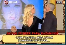 Seda Sayan... CANLI YAYINDA ADAM DÖVDÜ!..