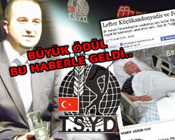 TSYD BÜYÜK ÖDÜLÜ AJANSSPOR'UN!