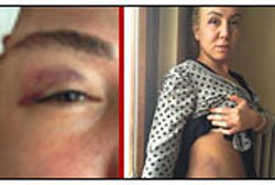 AVM'DE KADIN MÜŞTERİLERE DAYAK!