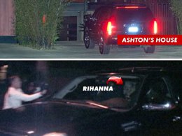 Şok! / Rihanna ... HOLLYWOOD PLAYBOYU ASHTON KUTCHER İLE BASILDI!