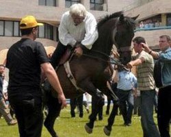 Cüneyt Arkın... ATTAN DÜŞTÜ!