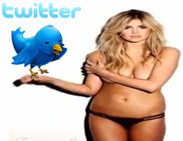 Kate Upton... KENDİ KENDİNİ SOYDU VE TWİTTER'DA PAYLAŞTI...