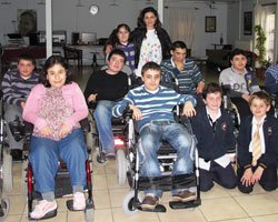 Türkiye Omurilik Felçlileri Derneği... YAHŞİ CAZİBE'DEN MORAL!