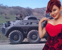 Deniz Seki... KONSER ALANINA PANZERLER EŞLİĞİNDE GİTTİ!