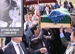 Ayten Alpman... SON YOLCULUĞUNA UĞURLANDI!