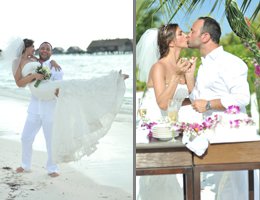 Manken Julia Nitu evlendi? MALDİVLERDE RÜYA GİBİ NİKAH!..