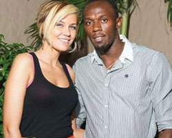 Usain Bolt... BEYAZ AŞKINA IRKÇI TEPKİ!