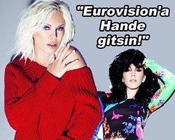 Ajda Pekkan... HANDE YENER'E EUROVİSİON DESTEĞİ!