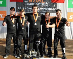 TÜRKİYE'NİN İLK STIHL TIMBERSPORTS  ŞAMPİYONASI YAPILDI!