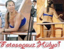 Hülya Avşar... "MAYOYLA YAKALANMAM" DEMİŞTİ AMA!..