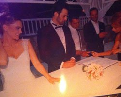 Birkan Sokullu-Aslı Enver... DÜNYAEVİNE GİRDİLER!