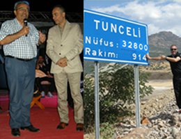 Haluk Özkan... TUNCELİ'DE SÜRPRİZ EV SAHİBİ; KAMER GENÇ!