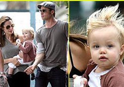 Angelina Jolie-Brad Pitt... 4 YAŞINDAKİ KIZLARI OYUNCU OLACAK!