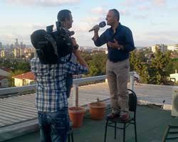 Haluk Özkan...PROGRAM ÇEKİMİNDE TEHLİKELİ ANLAR!