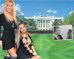 Ahu Tuğba'nın kızı Anjelik... ABD BAŞKANI OBAMA'NIN HUZURUNDA!